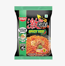 Nissin Hot & Spicy Korean Veg.