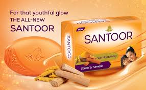 Santoor - Sandal Turmeric Soap