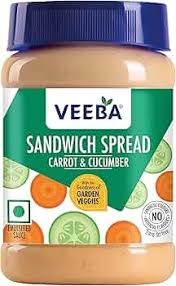 VEEBA SANDWHICH SPREAD - CARROT & CUCUMBER