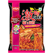 Nissin Spicy Kimchi Noodles