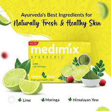 Medimix Ayurvedic Lime with Moringa Soap