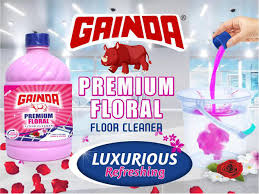 Gaina Phenyle Pink Floral Floor cleaner