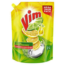 Vim Dish Wash Liquid - Yellow Lime