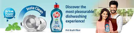 Pril Dish Wash Liquid Kraft Mint
